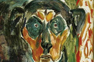 Edvard Munch’s Head of a Dog